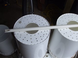 Filler tube showing cut-away end Filler tube showing cut-away end